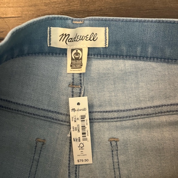 NWT Madewell Roadtripper Jeggings with magic pocket! Size 26! - Picture 2 of 5